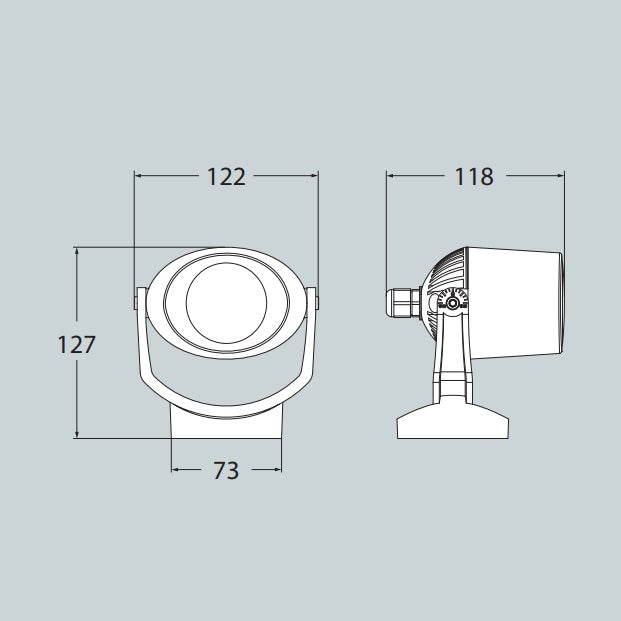 Fumagalli Minitommy Faretto LED da Giardino Nero Satinato GU10 6W CCT SET