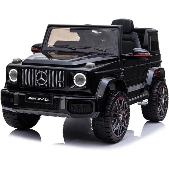 Macchina Elettrica per Bambini Licenza Mercedes-Benz G63 AMG 12V Telecomando e Soft Start Nero