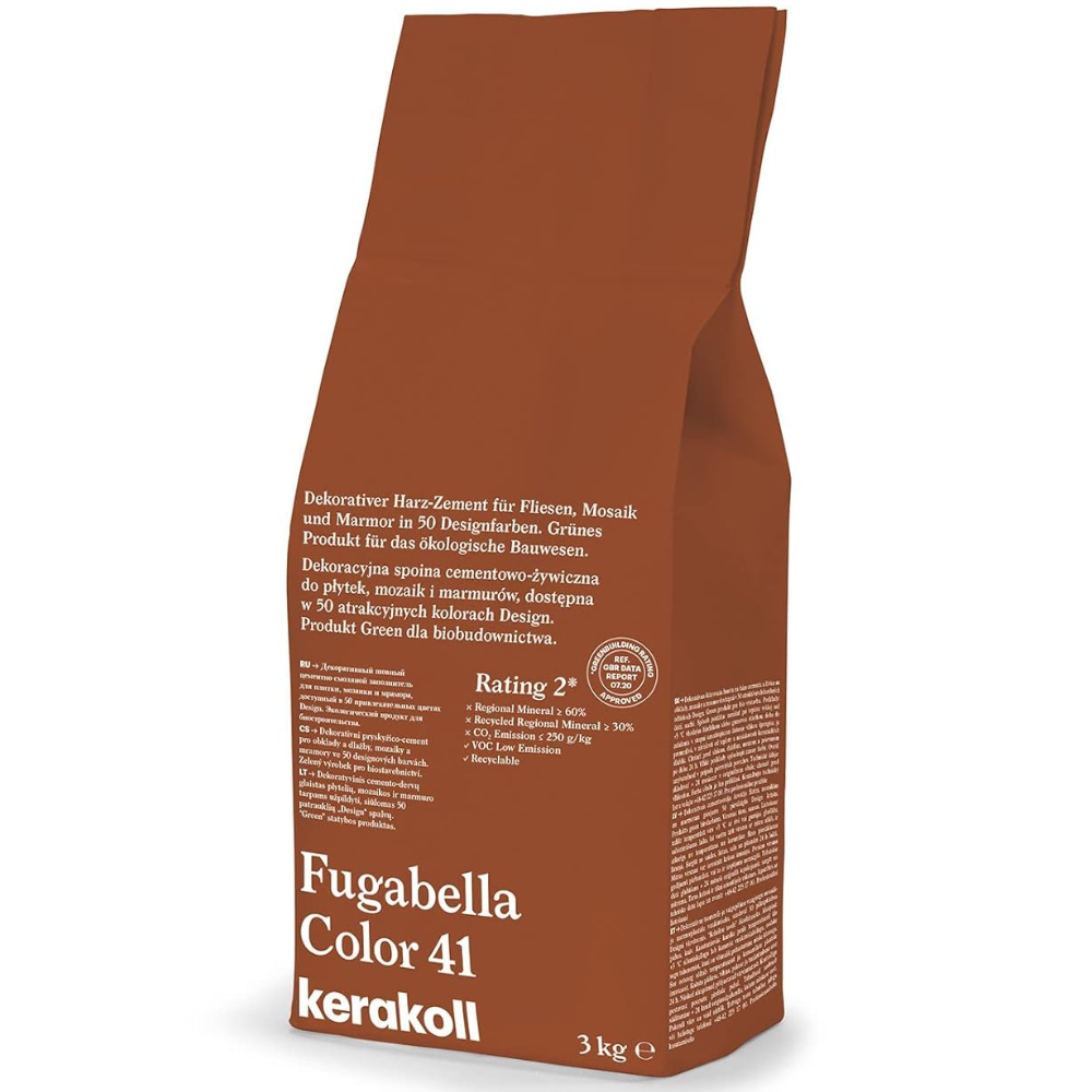 Stucco ibrido piastrelle fugabella impermeabile resistente confezione 3 kg *** colore n 41, confezione 1