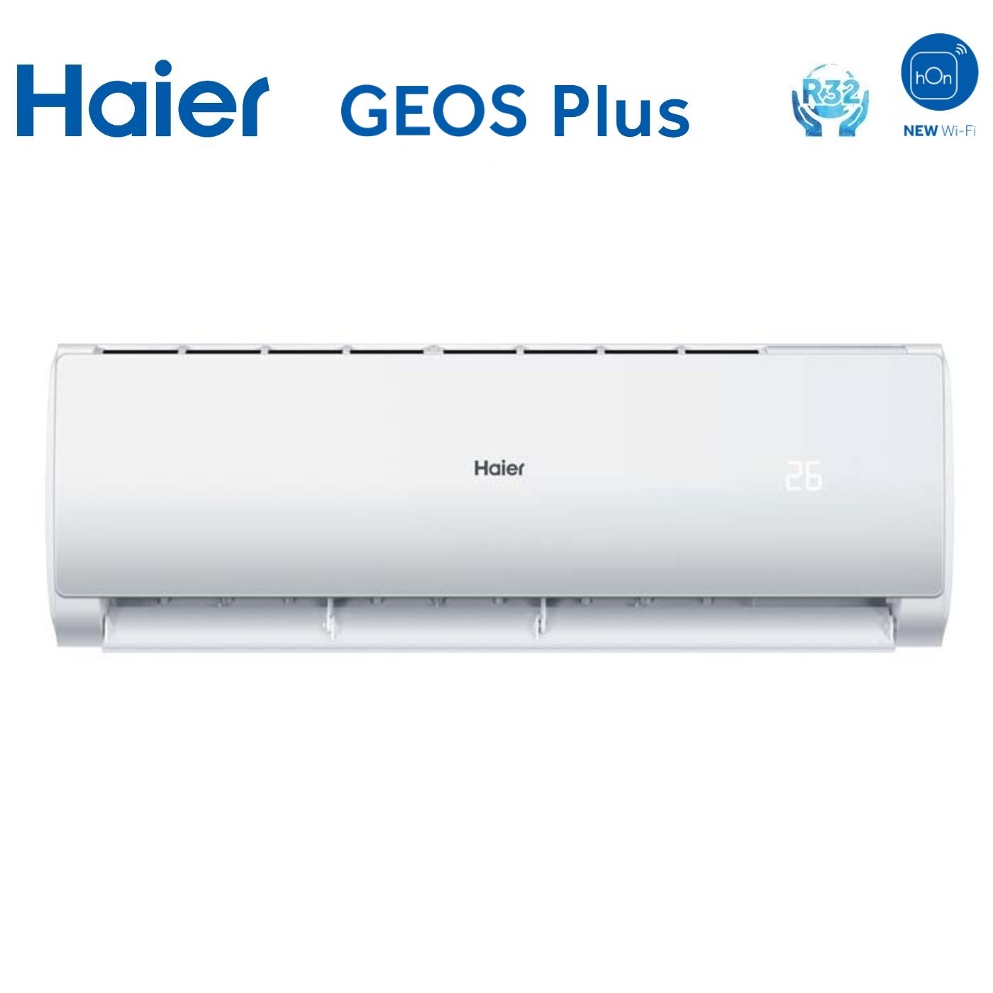 Climatizzatore Condizionatore Haier Inverter serie GEOS PLUS 9000 Btu AS25THMHRA-C R-32 Wi-Fi Integrato Classe A++/A+