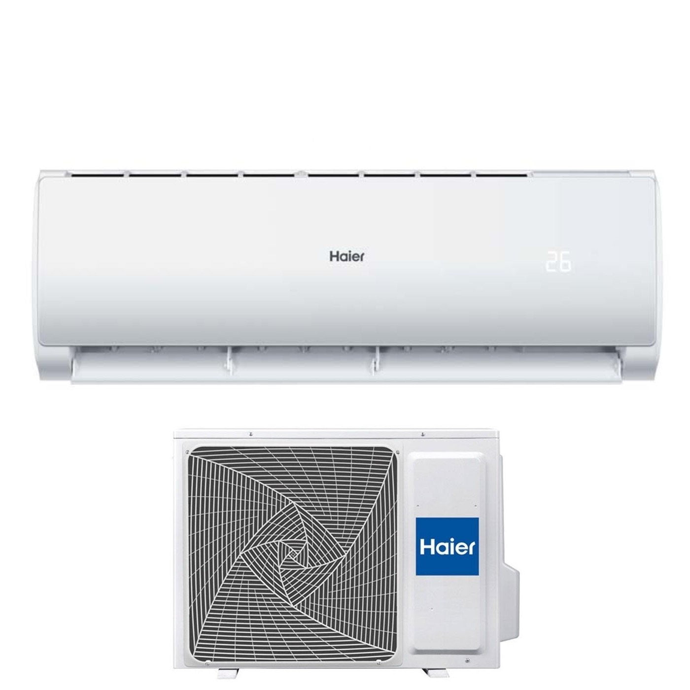 Climatizzatore Condizionatore Haier Inverter serie GEOS PLUS 9000 Btu AS25THMHRA-C R-32 Wi-Fi Integrato Classe A++/A+