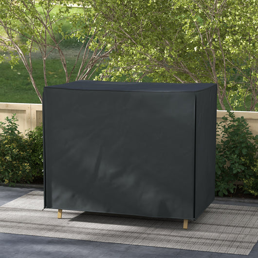 Copertura per Dondolo da Giardino 3 Posti Impermeabile e Anti UV 220x125x172 cm Nero