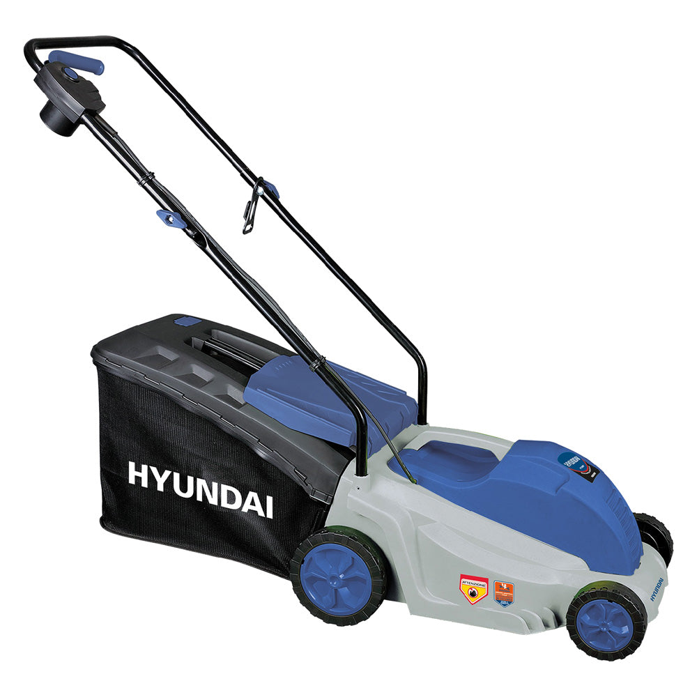 RASAERBA ELETTRICO 1600W larghezza 360 mm -cesto 50lt. HYUNDAI