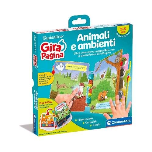 GIRAPAGINA - LIBRO ANIMALI AMBIENTI