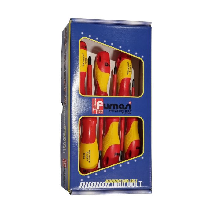 GIRAVITI PROFESSIONALI ISOLATI SET 6PZ - FUMASI