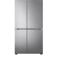 Frigorifero LG Side by Side GSBV70PZTE 635 Litri Classe energetica E (A179xL91,3xP73,5) Total No Frost DoorCooling+™ Compressore Smart Inverter Quattro Porte Inox