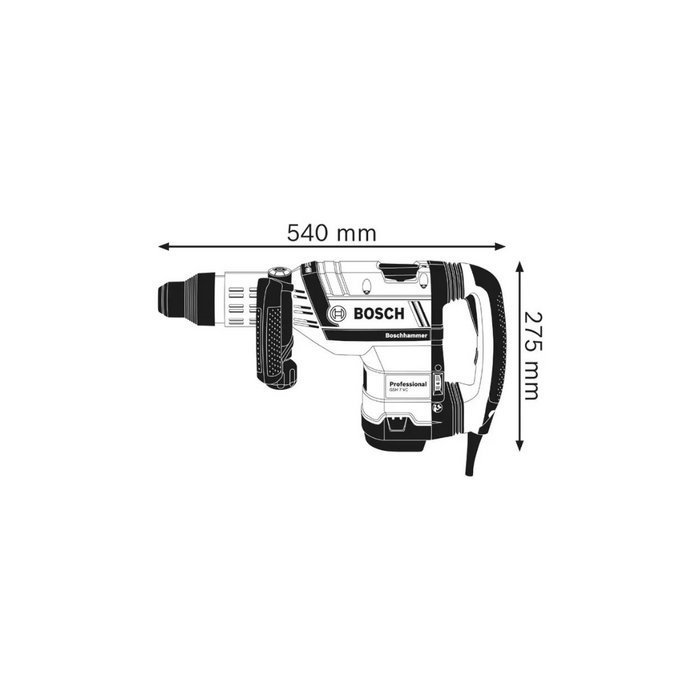 Martello Demolitore Gsh 7 Vc Con Attacco Sds Max