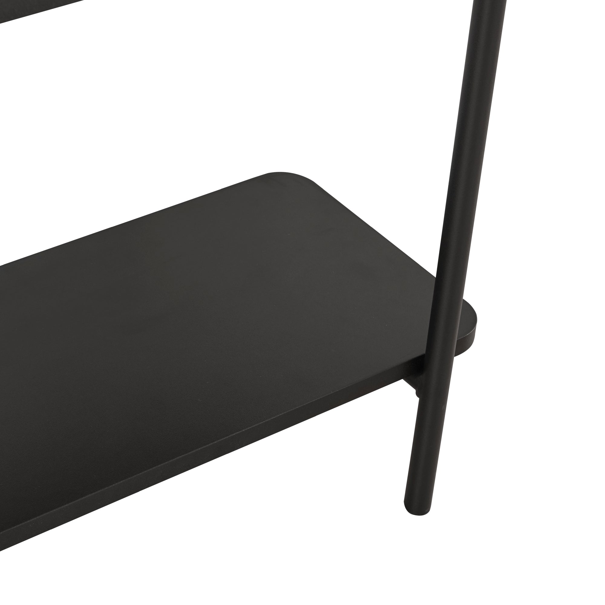 Stand Appendiabiti da Parete Bremanger 162 x 60 x 26 cm Nero [en.casa]