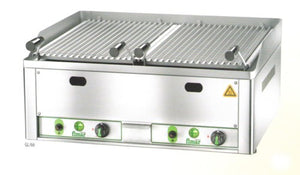 Griglia pietra lavica gas barbecue grill cm 66x54x22 RS3393