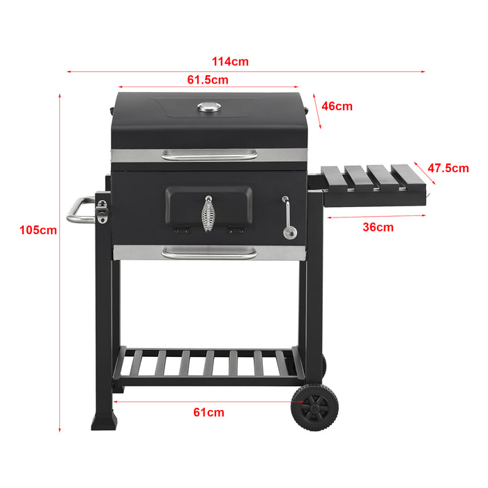 Barbecue a Carbonella Arnad Portatile 105 x 114 x 47,5 cm casa.pro