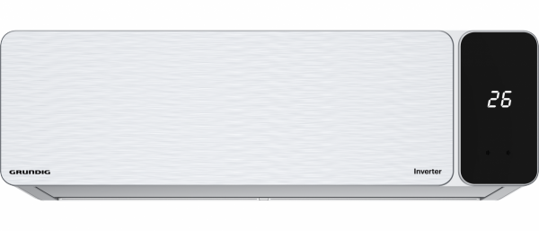 Grunding prologue gr-9 condizionatore 18000 btu monosplit a parete inox spazzolato inverter classe energetica a+++, wi-fi , gas r32