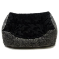 Cuccia per cane con cuscino confortevole billypet royal cm 80x100 made in italy