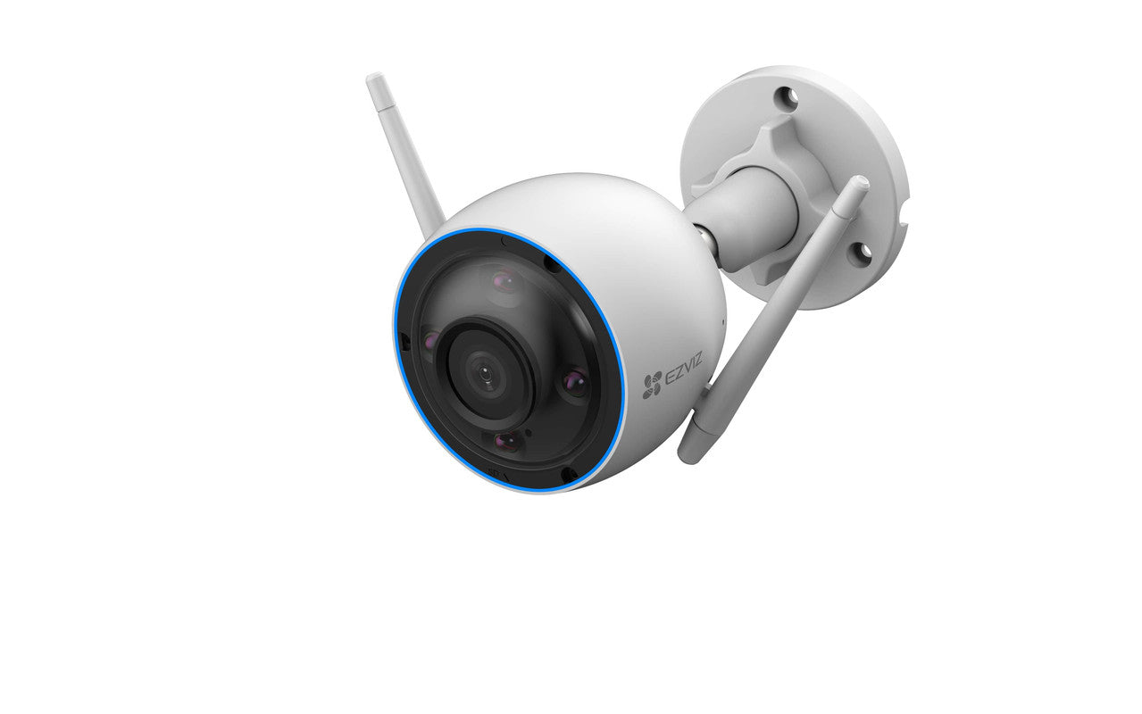 Telecamera WiFi Esterno,  Visione Notturna a Colori, IP Camera, Intelligenza Artificiale EZVIZ H3 2k 