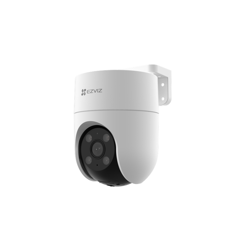 EZVIZ H8C 4MP, Telecamera di sorveglianza, motorizzata, da esterno, Wi-fi, visione notturna, rilevazione movimento IA 