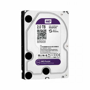 Hard Disk 2000GB 2TB Western Digital WD20PURZ64MB Purple SATA 6 GB/s