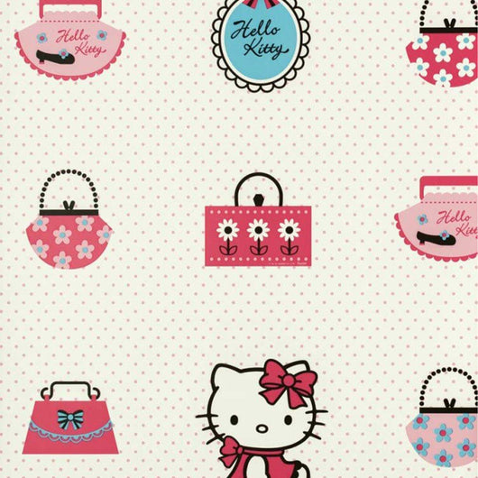 €0,94 al mq  - Rotolo da 5,3mq di Carta da Parati TNT alta qualità  HELLO KITTY - Default Title