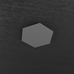 HEXAGON APPLIQUE-PLAFONIERA DECORATIVO GRIGIO ANTRACITE 1142-1D-GA