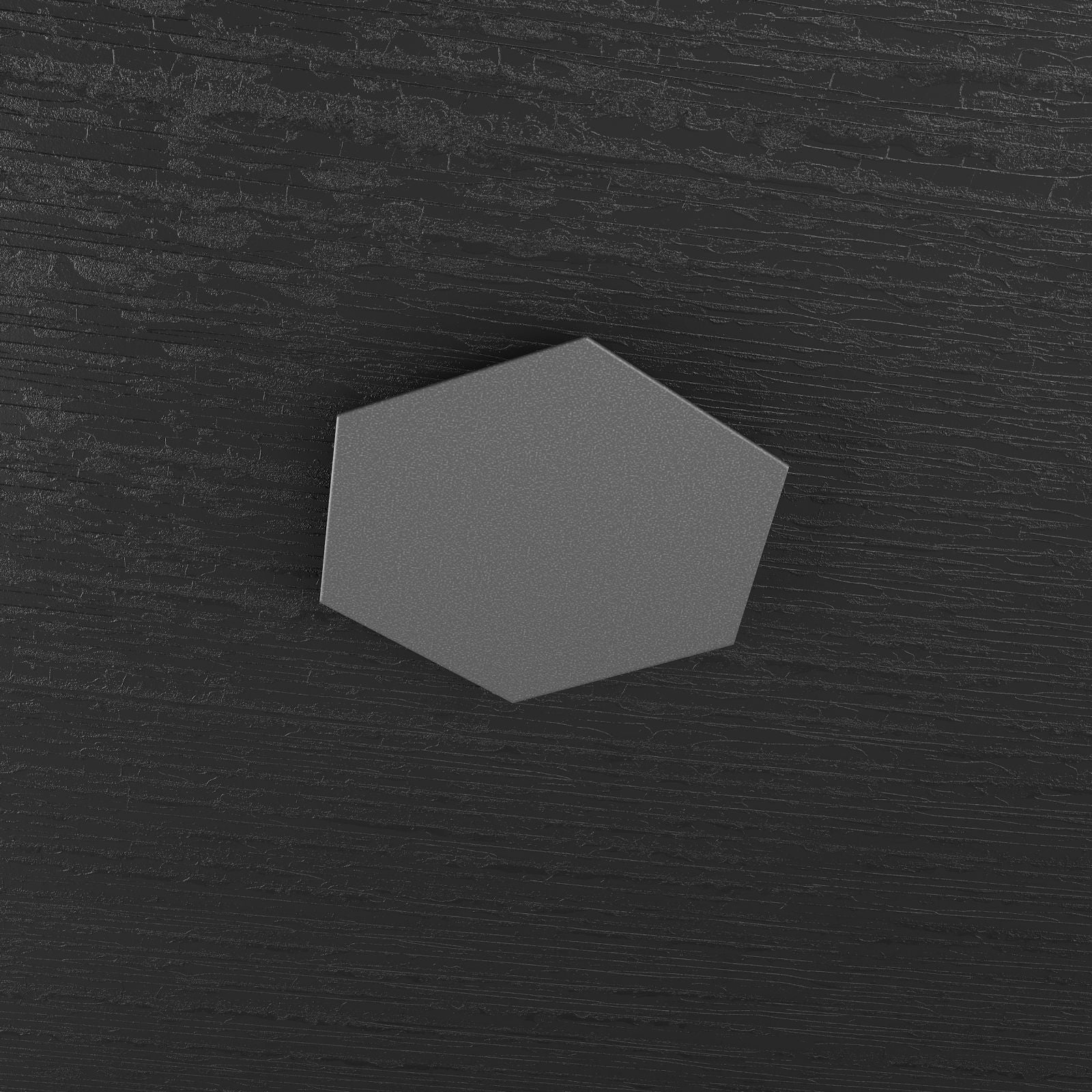 HEXAGON APPLIQUE-PLAFONIERA DECORATIVO GRIGIO ANTRACITE 1142-1D-GA