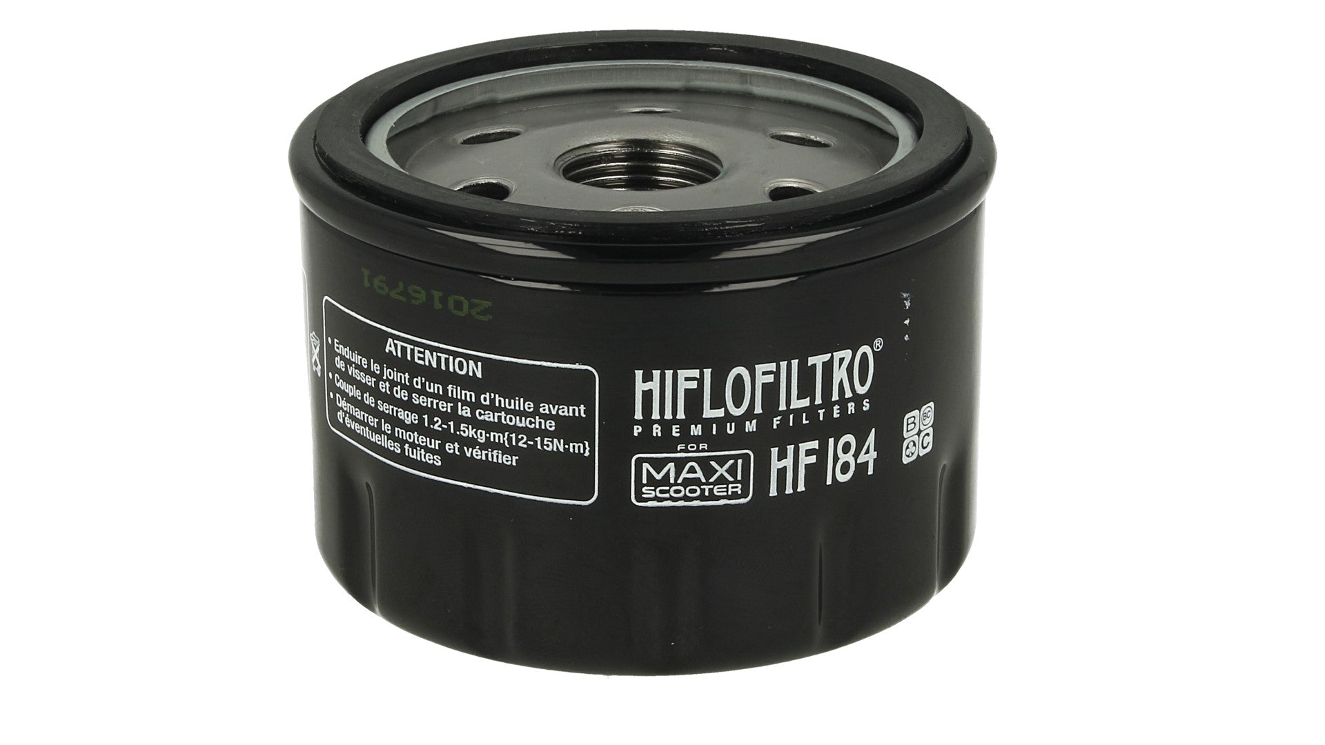 HIFLO HF184 Filtro Olio Moto Piaggio Beverly Aprilia Atlantic Scarabeo Nexus Malaguti Spidermax 500