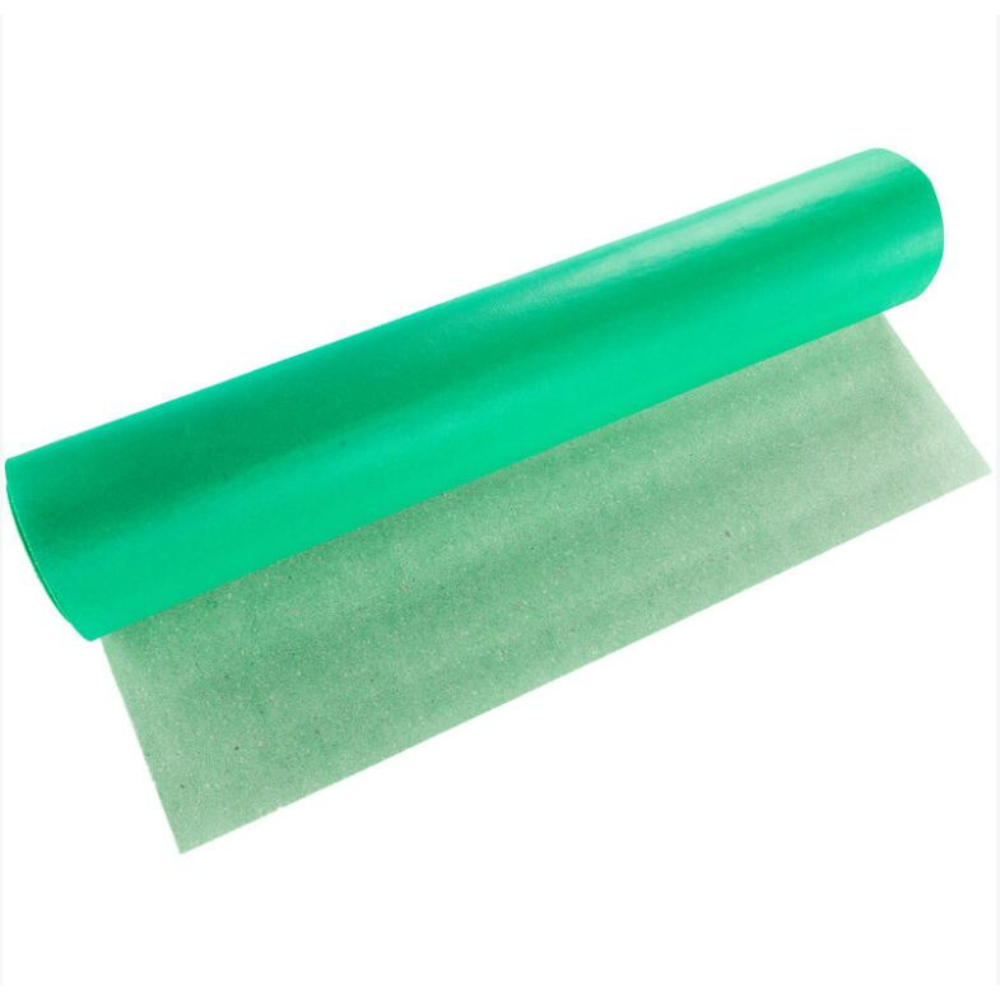 Sottopavimento isolante verde in polietilene espanso per sottofondo laminato (rotolo da 1x50 m)