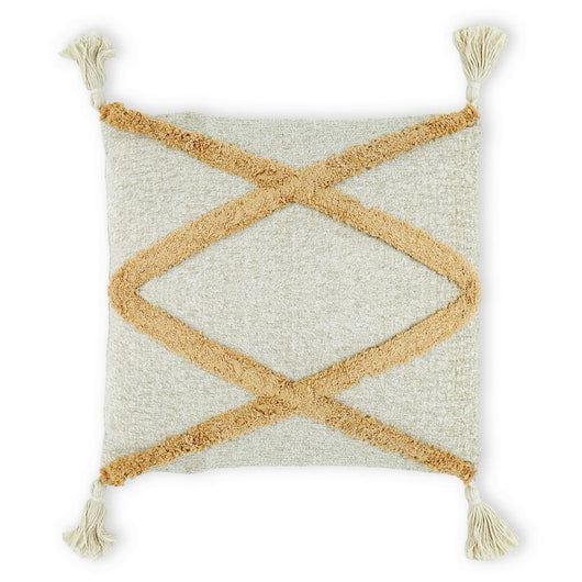 Cuscino decorativo beige 45x45 Prism