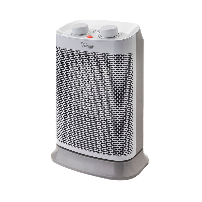 Termoventilatore Caldobagno 1500W 17,9x27,3x14 cm con Resistenza Ceramica PTC Bimar HP121