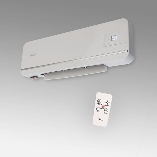 Termoventilatore Caldobagno da Parete Wi-Fi 2000W 56x22x12 cm con Resistenza Ceramica PTC Bimar HP131