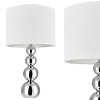 [lux.pro] Lampada da Tavolo 'Snow' (43cm x ⌀ 25cm)(1 x E14 Sockel) Lampada da Tavolo Lampada da Comodino Lampada da