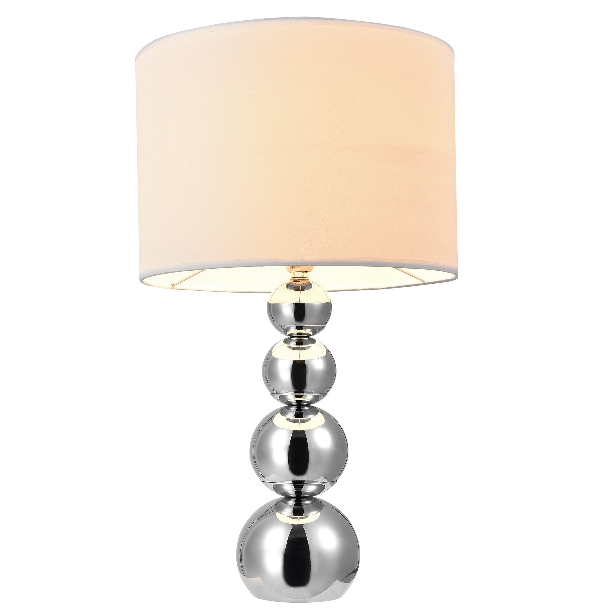 [lux.pro] Lampada da Tavolo 'Snow' (43cm x ⌀ 25cm)(1 x E14 Sockel) Lampada da Tavolo Lampada da Comodino Lampada da