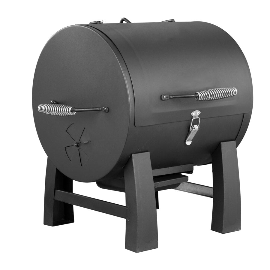 Barbecue a Carbone Carbonella Portatile da Tavolo 60x55x60 cm Piggy Nero