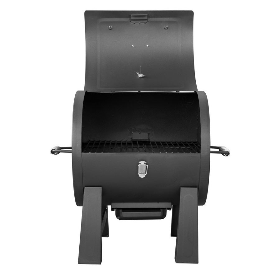 Barbecue a Carbone Carbonella Portatile da Tavolo 60x55x60 cm Piggy Nero