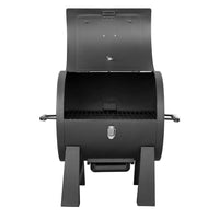 Barbecue a Carbone Carbonella Portatile da Tavolo 60x55x60 cm Piggy Nero