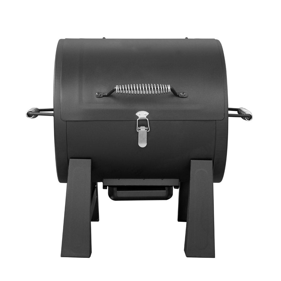 Barbecue a Carbone Carbonella Portatile da Tavolo 60x55x60 cm Piggy Nero