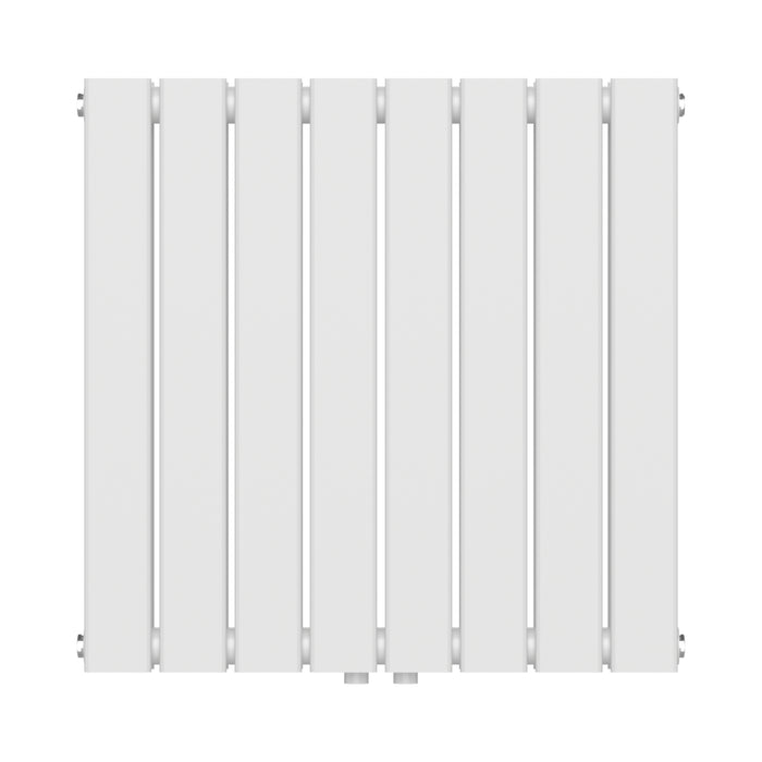 Termosifone Nore ad Acqua Calda Pannello Doppio con Elementi Piatti 60 x 60 cm Bianco [neu.haus]