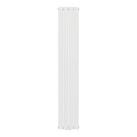 Termosifone Nore ad Acqua Calda Pannello Doppio con Elementi Piatti 180 x 30 cm Bianco [neu.haus]