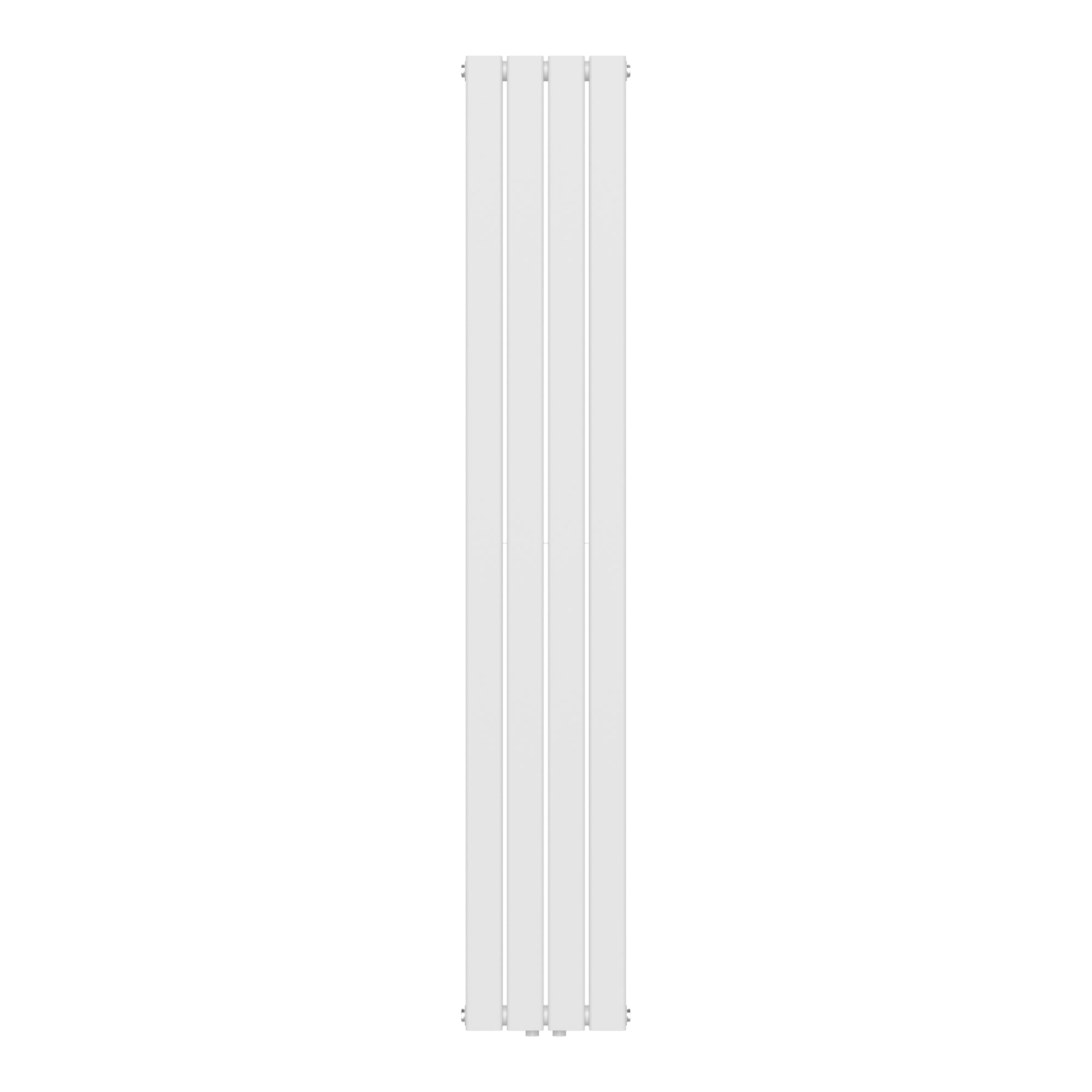 Termosifone Nore ad Acqua Calda Pannello Doppio con Elementi Piatti 180 x 30 cm Bianco [neu.haus]