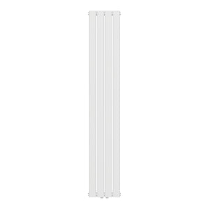 Termosifone Nore ad Acqua Calda Pannello Doppio con Elementi Piatti 180 x 30 cm Bianco [neu.haus]