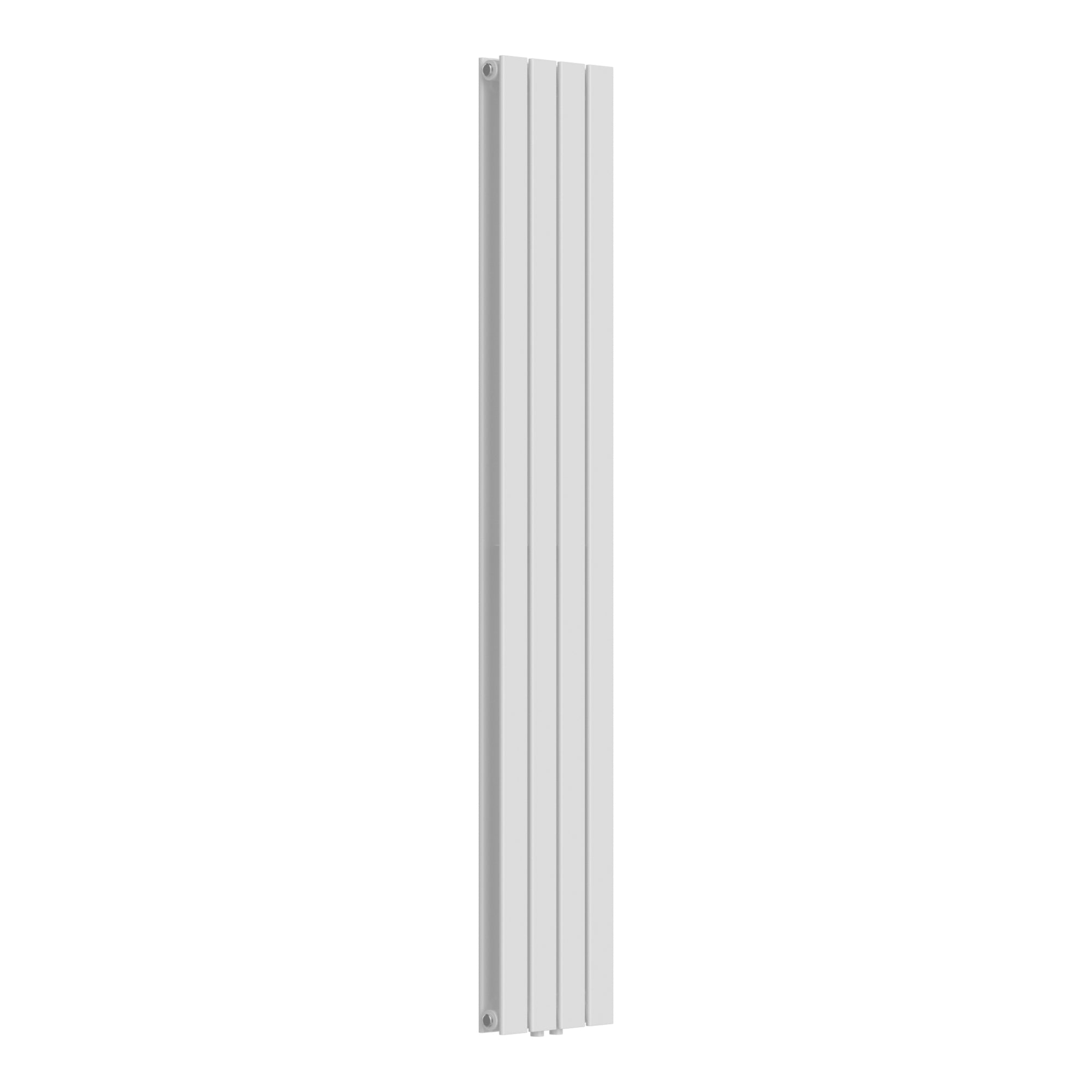 Termosifone Nore ad Acqua Calda Pannello Doppio con Elementi Piatti 180 x 30 cm Bianco [neu.haus]