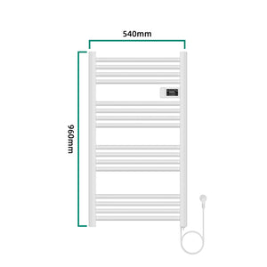 Scaldasalviette Elettrico Follo 96 x 54 cm 500 W Bianco pro.tec