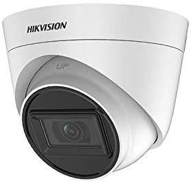 Hikvision DS-2CE78H0T-IT3F 2.8MM 5MP IR Telecamera dome a torretta analogica per esterni con obiettivo fisso da 2,8 mm, connessione BNC