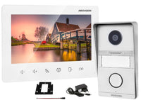 Hikvision DS-KIS101-P Kit Videocitofono Monofamiliare Intercom Analogico 2 Fili 2 Megapixel