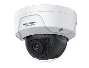 Hikvision Telecamera IP Dome 1440P 4MP Ottica Fissa 4mm PoE OSD IP67 IK10 HiWatch