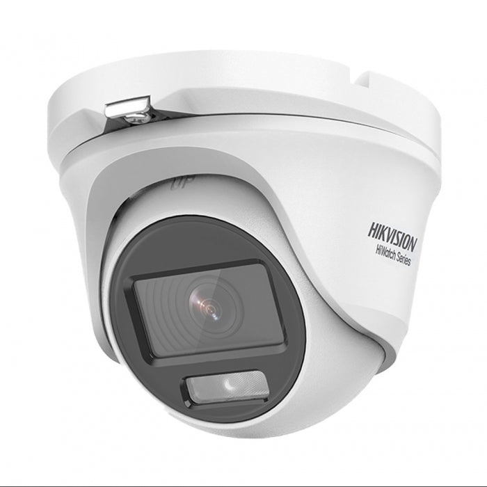 Hikvision Hiwatch series HWT-T129-M Telecamera Dome ColorVu 2mpx 1080p 4 in 1 TVI/AHD/CVI/CVBS