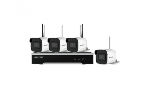 Hikvision  NK44W0H-1T(WD) Kit Telecamere di sorveglianza 4 Mpx 4 Canali wireless Senza Fili P2P Cloud