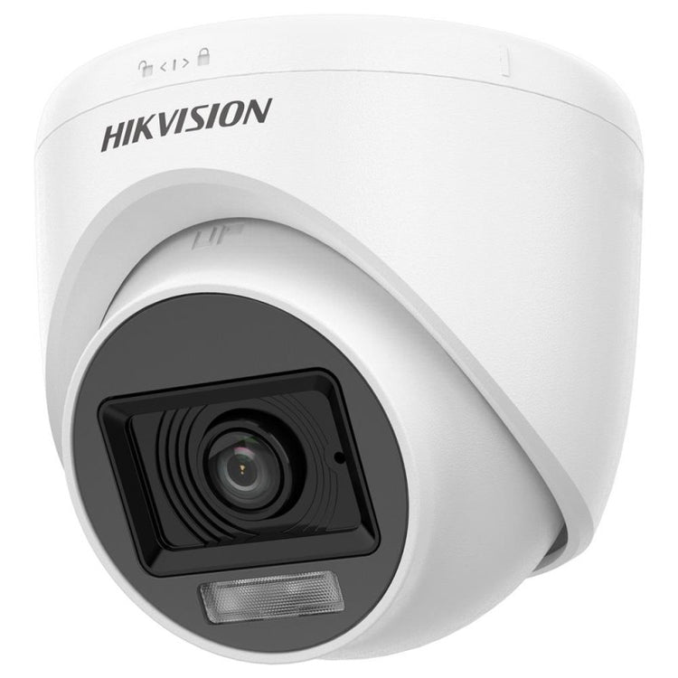 Hikvision Telecamera Turret dome camera 3k 6 mpx con Microfono audio 2,8mm Dual Light DS-2CE76K0T-LPFS 2.8