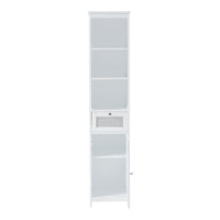 Mobile a Colonna Karlsà¸y per Bagno 161 x 35 x 32 cm Bianco [en.casa]