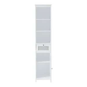 Mobile a Colonna Karlsà¸y per Bagno 161 x 35 x 32 cm Bianco [en.casa]