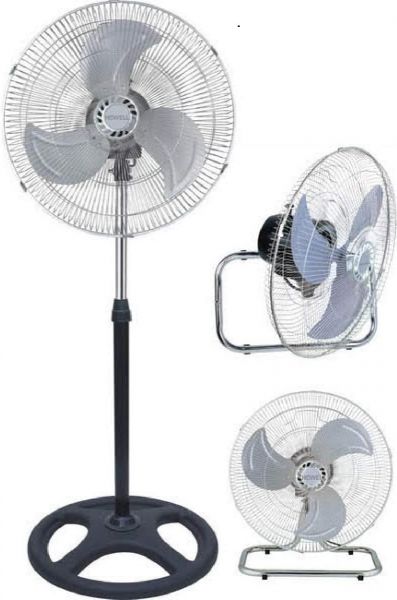 Howell vep539tr ventilatore a piantana industriale 3 in 1 diametro 50cm 3 pale 65 watt