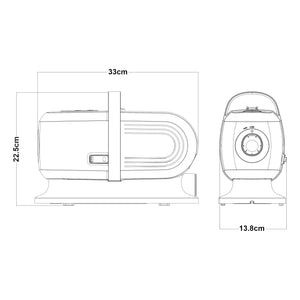 Kit Toelettatura Amesbury 5 in 1 per Animali Domestici - Bianco / Grigio in.tec