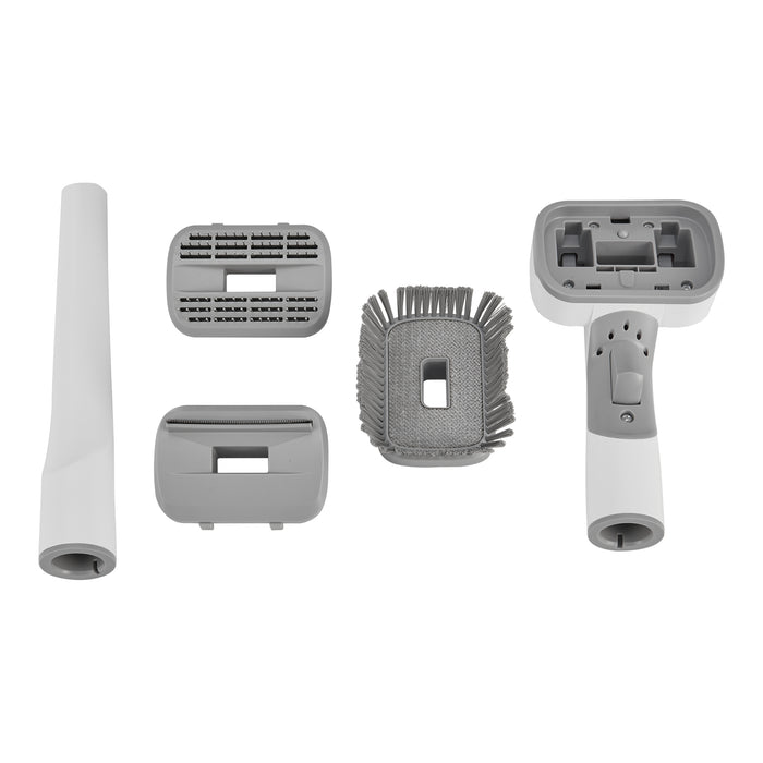 Kit Toelettatura Amesbury 5 in 1 per Animali Domestici - Bianco / Grigio in.tec